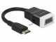 Bild 0 DeLock Adapterkabel Mini-C-HDMI ? VGA mit Audio, Kabeltyp