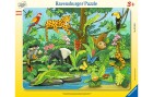 Ravensburger Kleinkinder Puzzle Tiere im Regenwald, Motiv: Tiere