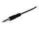 StarTech.com - 2m Slim 3.5mm Stereo Extension Audio Cable - M/F