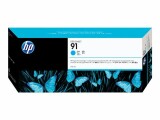 HP Inc. HP Tinte Nr. 91 (C9467A) Cyan, Druckleistung Seiten