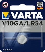 VARTA     VARTA Knopfzelle V10GA,1,5V 4274101401 50 mAh 1 Stück