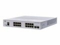 Cisco Switch CBS250-16T-2G-EU 18 Port, SFP Anschlüsse: 2