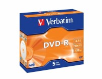Verbatim - 5 x DVD-R - 4.7 GB 16x