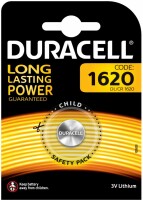 DURACELL  Knopfbatterie Specialty CR1620 DL1620, 3V, Kein