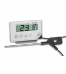 TFA Dostmann Thermometer zum Einstechen, Detailfarbe: Weiss