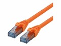 Roline ROLINE Patchkabel 7,5m Kat.6a, UTP, orange,