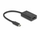 DeLock Adapter 4K/60Hz mit PD 85 W DisplayPort