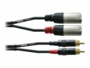 Cordial Audio-Kabel CFU 3 MC Cinch - XLR 3