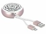 DeLock USB 2.0-Kabel mit Autorollfunktion USB A - Lightning