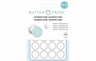 We R Memory Keepers Schaumklebesticker Button Press, Weiss, Detailfarbe: Weiss