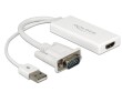 DeLock DeLOCK - Video- / Audio-Adapter - HDMI / VGA