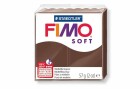 Fimo Modelliermasse Soft Dunkelbraun, Packungsgrösse: 1