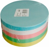 BEREC Karton oval 10,5x18,5cm 520.099/500 ass. 500 Stück 