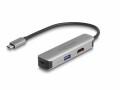 DeLock Adapter USB Type-C - HDMI/USB 3.0/USB Type-C, Kabeltyp