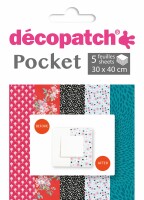 DECOPATCH Papier Pocket Nr. 2 DP002O 5 Blatt