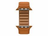 Apple Leather Link 41 mm M/L Golden Brown, Farbe: Braun