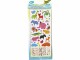 Folia Motivsticker Fantasia Glitzer, 5 Blatt, Motiv: Giraffe