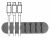 Bild 2 DeLock Kabelhalter 4 mm, 3x2 Stück, weiss, grau, schwarz