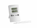 TFA Dostmann Thermometer Digital, Weiss, Detailfarbe: Weiss