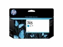 HP Inc. HP Tinte Nr. 745 (F9J97A) Cyan, Druckleistung Seiten