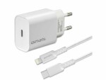 4smarts USB-Wandladegerät VoltPlug PD 20W + Lightning, Ladeport