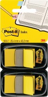 POST-IT Index Tabs 25,4x43,2mm 680-Y2 gelb/50 Tabs 2 Stück