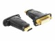 Bild 2 DeLock Adapter HDMI - DVI-I, 4K/30Hz, Kabeltyp: Adapter