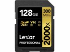Lexar SDXC-Karte Professional 2000x GOLD Series 128 GB