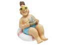 HobbyFun Mini-Figur Badeurlauber mit Schwimmring 6 cm