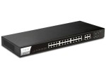 DrayTek Switch VigorSwitch G1280 28 Port, SFP Anschlüsse: 4