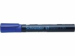 Schneider Permanent-Marker Maxx 230 Blau, Oberfläche: Holz, Metall