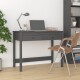 vidaXL Schreibtisch mit Schubladen Grau 100x50x78 cm Massivholz Kiefer