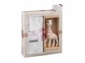 Sophie la girafe Geschenkset Spielfigur und Mulltuch, Material: Baumwolle