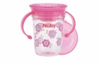 Nuby Trinktasse 360° wonder cup Tritan, 240ml / Pink
