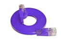 SLIM Slimpatchkabel RJ-45 - RJ-45, Cat 6, UTP, 0.1