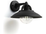 Philips Wandleuchte Cormorant, E27, max. 42 W, Schwarz, Dimmbar