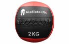 Gladiatorfit Ultra-strapazierfähiger Wall Ball, Kunstleder, 2kg