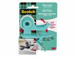 Scotch Tischabroller Scotch Clip & Twist Türkis, Material