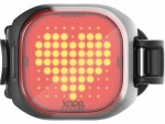 knog. Fahrradlampe Blinder Mini Love Rücklicht, Schwarz