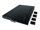 APC - Rack shelf - black - 1U - for NetShelter SX
