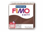 Fimo Modelliermasse Soft Dunkelbraun, Packungsgrösse: 1