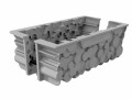 Silikomart Motiv-Backform Wald 24 x 10 cm, Materialtyp: Kunststoff