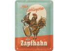 Nostalgic Art Schild Lieblingstier Zapfhahn 15 x 20 cm, Metall