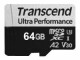 Transcend 64GB MICROSD W/ ADAPTER UHS-I U3