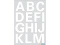 Herma Stickers Mini-Etiketten Buchstaben A ? Z, 25 mm, 2