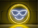 Vegas Lights LED Dekolicht Neonschild Sonnenbrille 30 x 30 cm
