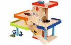 Goki Spielzeuggarage Parkhaus aus Holz, Altersempfehlung ab: 3