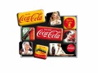 Nostalgic Art Magnet-Set Coca-Cola 9 Stück, Mehrfarbig, Detailfarbe