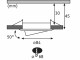 Paulmann Einbauspot Nova Coin 3-Stepdim Set, 3 x 6
