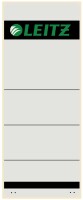 Leitz Rückenschilder grau, liniert 1647-00-85 Selbstklebend